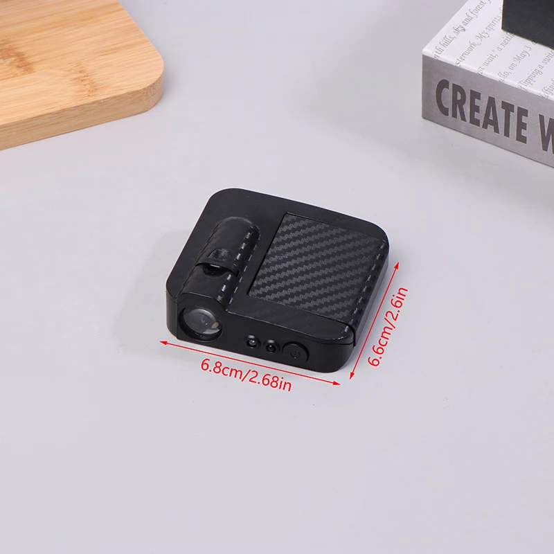 1/2 шт. автомобильная Беспроводная лампа-проектор ангельские крылья