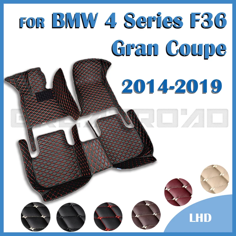 

Автомобильные коврики для BMW 4 серии F36 Gran Coupe 428i 435i четыре двери 2014 2015 2016 2017 2018 2019 аксессуары для интерьера