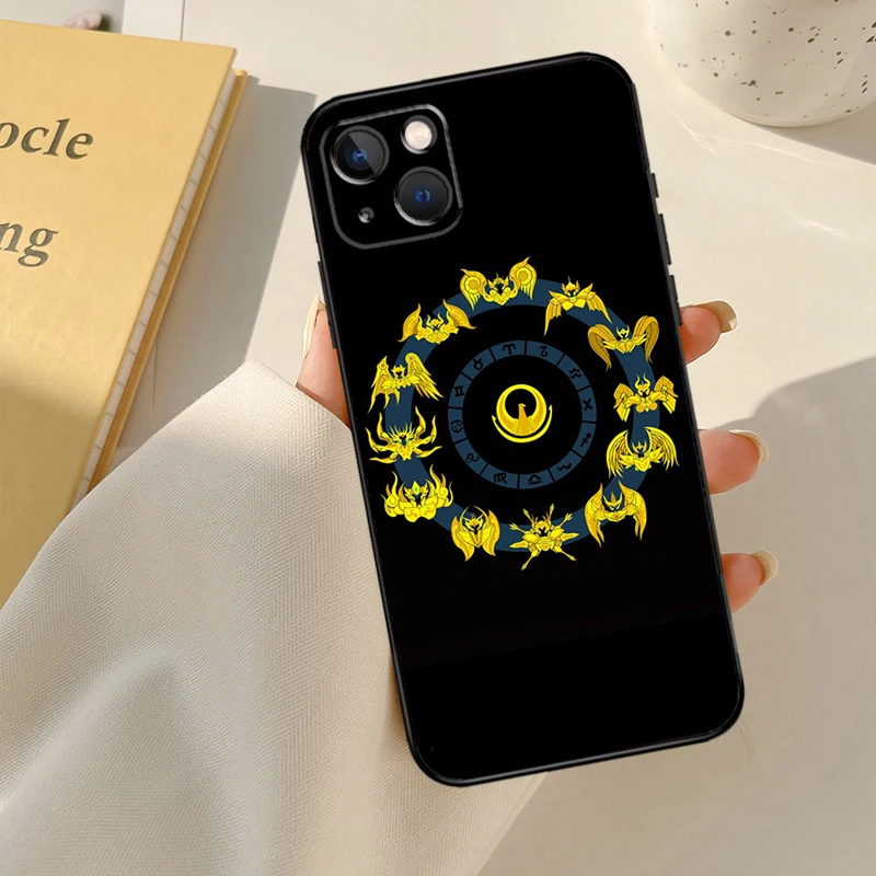 Чехол Saint Seiya для телефона iPhone 12 11 13 14 Pro Max SE 2020 2022 7 8 Plus X XR XS Mini чехол |