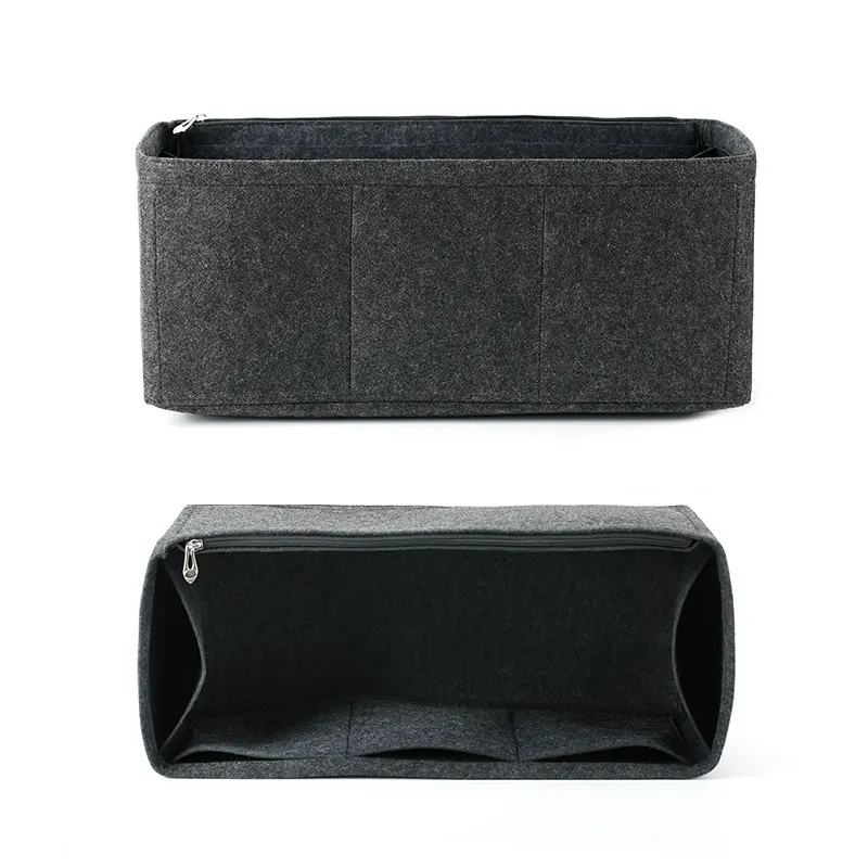 Сумка-Органайзер из войлочной ткани для сумок Keepall, Женский дорожный портативный органайзер для косметики внутри