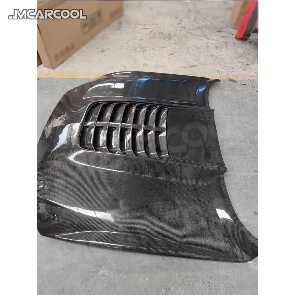 Передняя решетка капота двигателя из углеродного волокна крышка для Ford Mustang Coupe