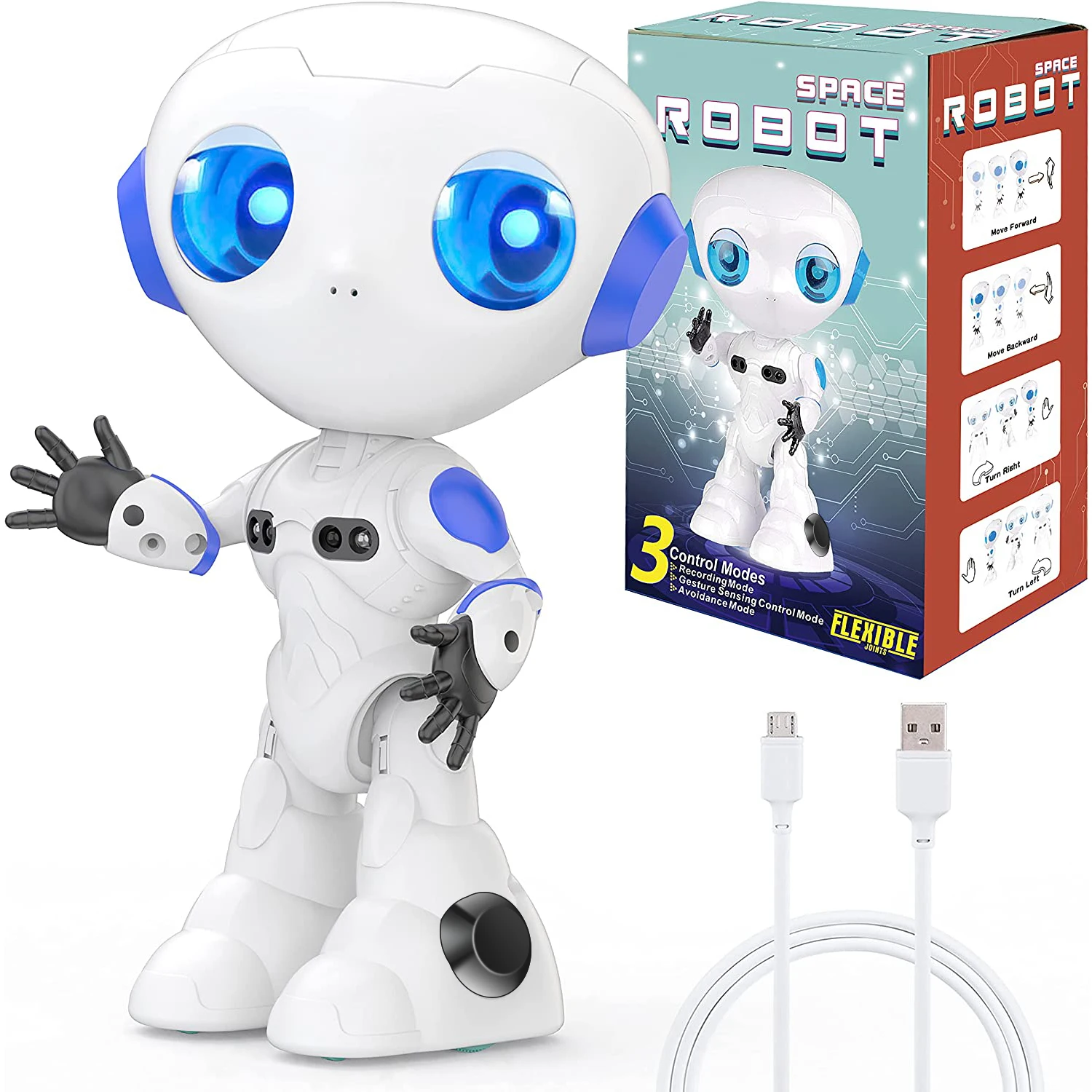 

Robot Toys Gesture Sensing Remote Control Robot Toy for Kids Birthday Present Educational Science Toys For Children Gifts