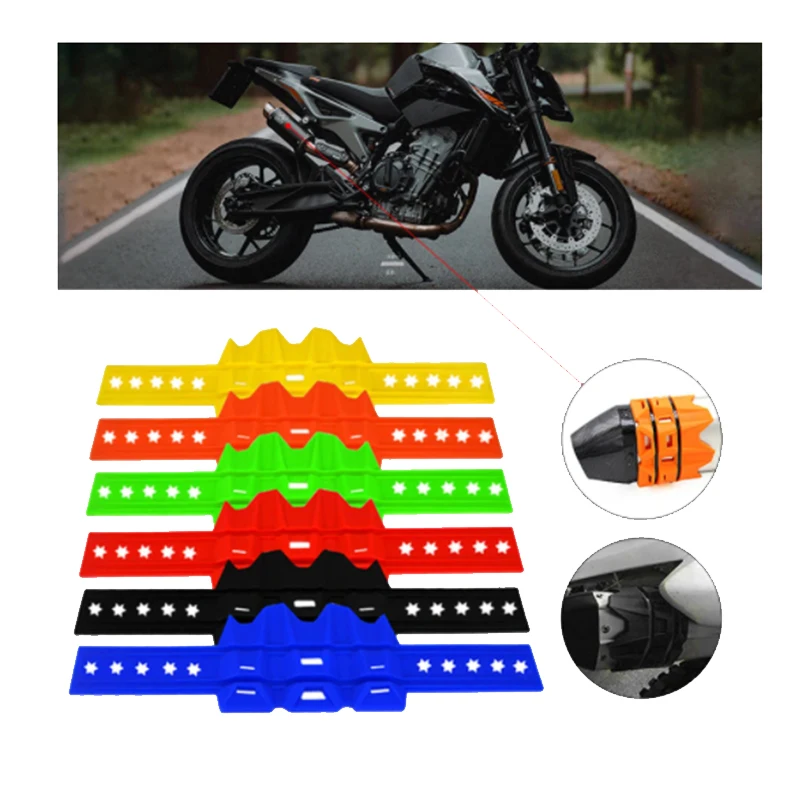 

Universal Motorcycle Exhaust Muffler Protector Guard Heat-resistant Motocross Dirt Bike Exhaust Bike Muffler Silencer Protector