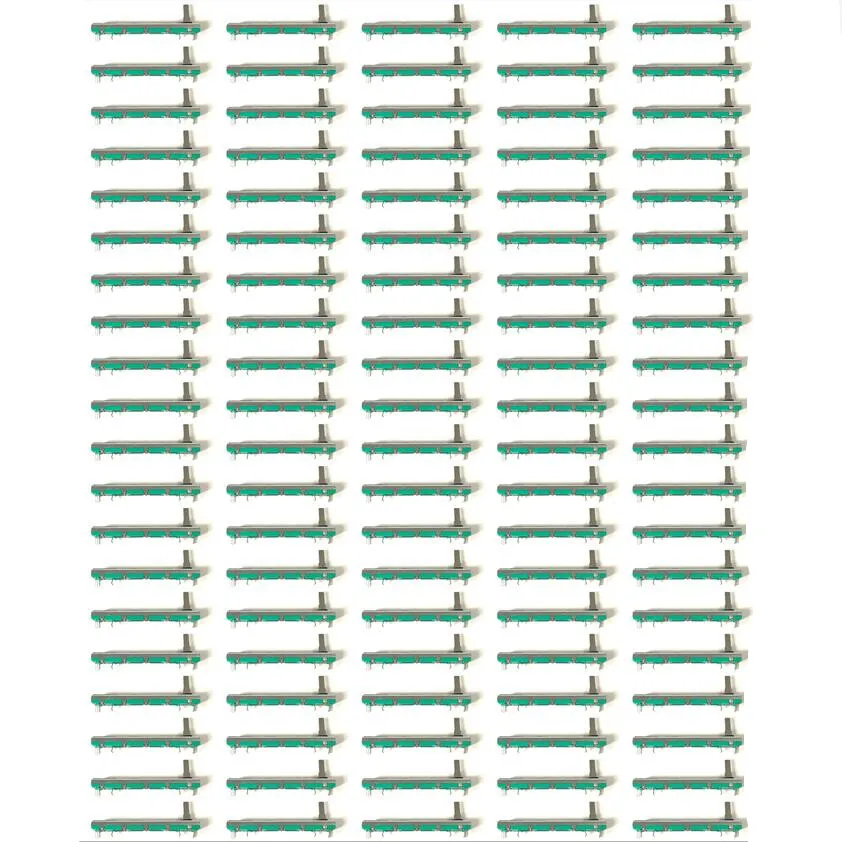 100 шт. 75 мм Double B10K оригинальный B10KX2 Behringer кастрюльный миксер Fader |