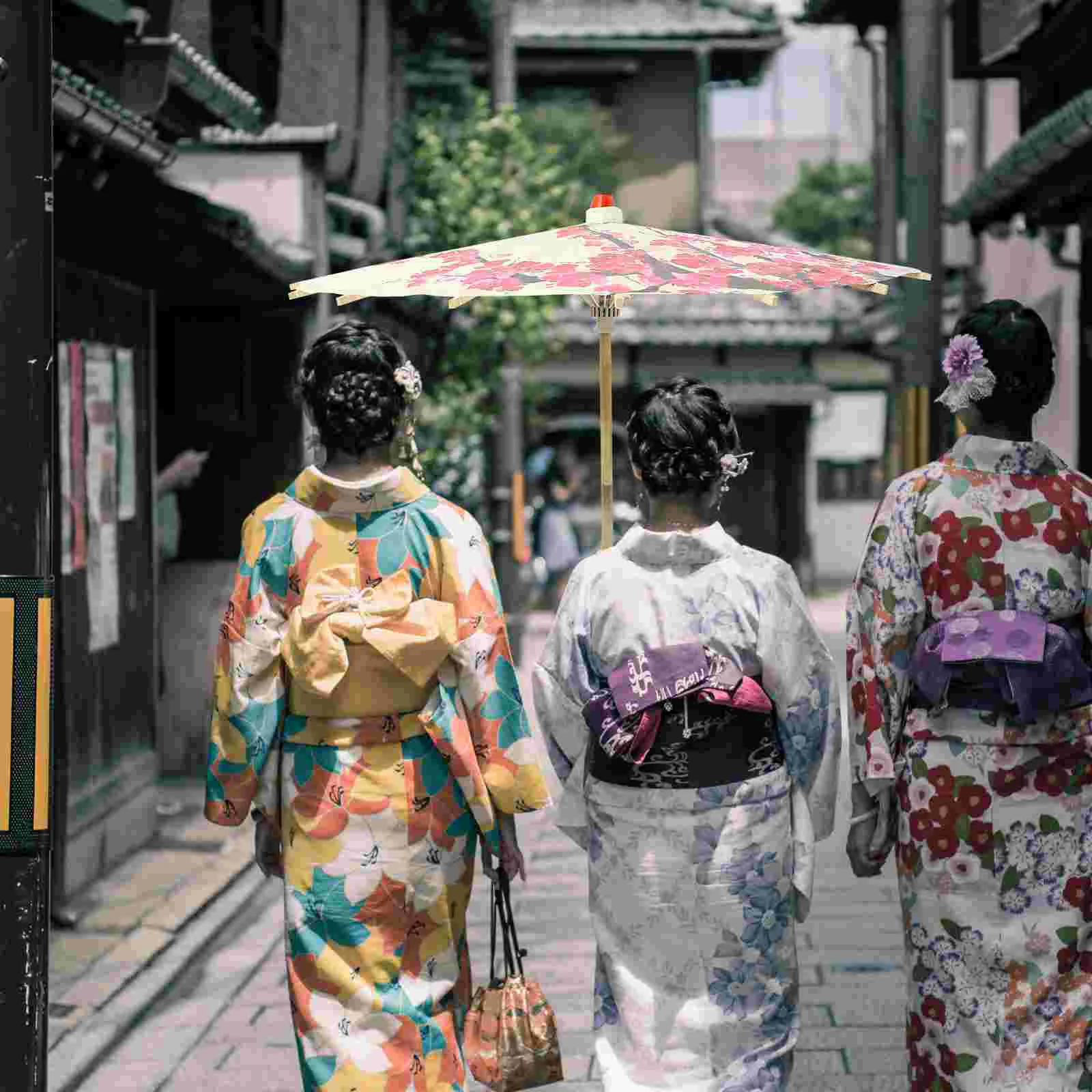 Бумажный зонт в японском стиле ретро масляный реквизит для выступления на сцене