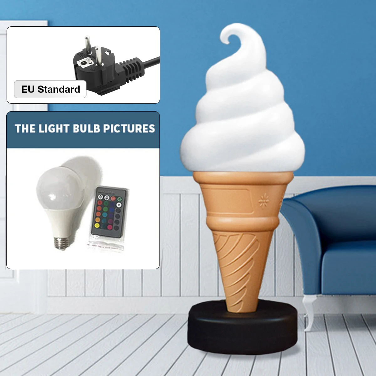 

Модель мороженого 95 см/120 см. Магазин десертов для мороженого представляет собой инструмент для привлечения клиентов. Большая рекламная модель мороженого