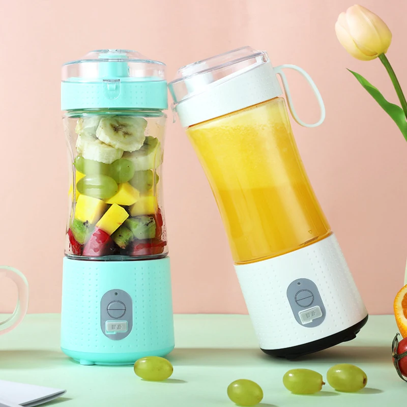 Travel Blender Cup Mini Fruit Juicer Personal Blender Mixer 