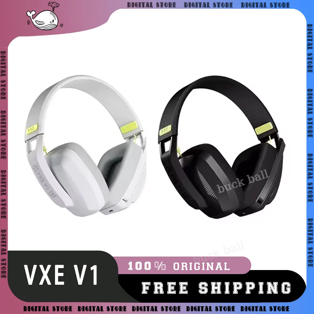 Беспроводные игровые наушники VXE V1 2 режима 4G Bluetooth цвет в ассортименте