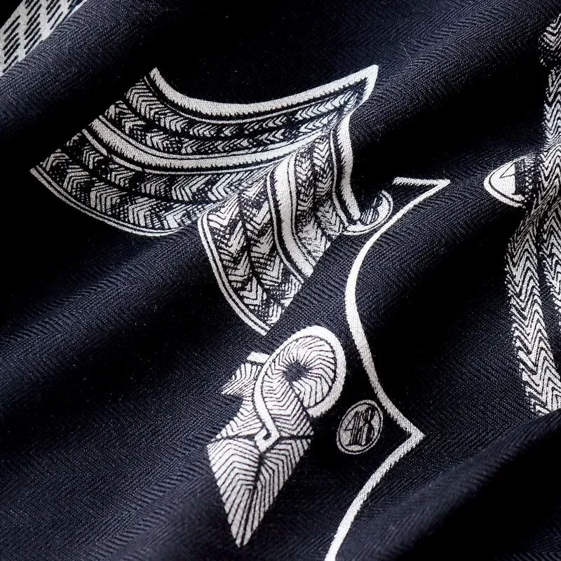 Высококачественный элегантный женский изысканный модный индивидуальный принт