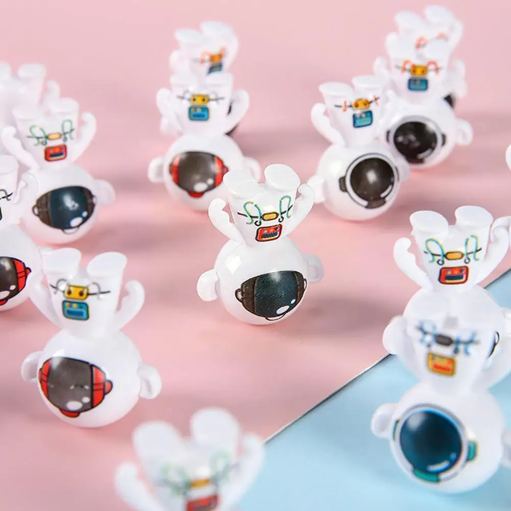 

1pcs Roly-poly Toy Cute Astronaut Falling Doll Tumble Children's Toy Poy Mini Handstand Astronaut Color Roly-Poly Randomly L1F6