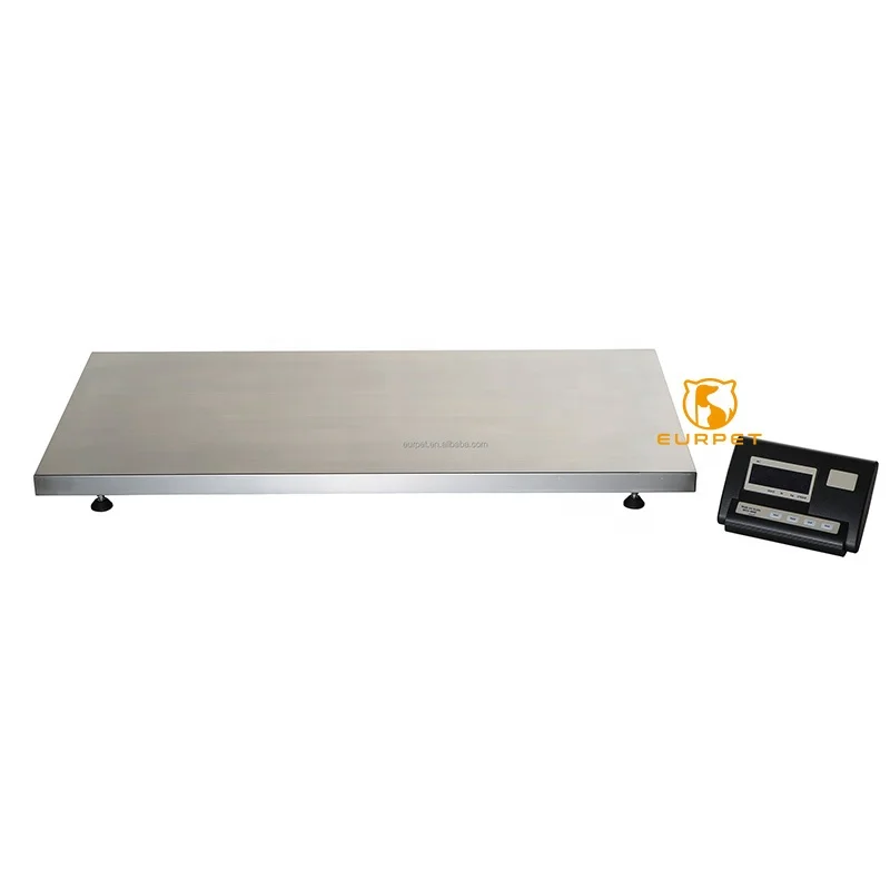 

EUR PET Veterinary Instrument Vet Clinic Stainless Steel Pet Scales Machinery Dog Pet Ground Weighing Machine