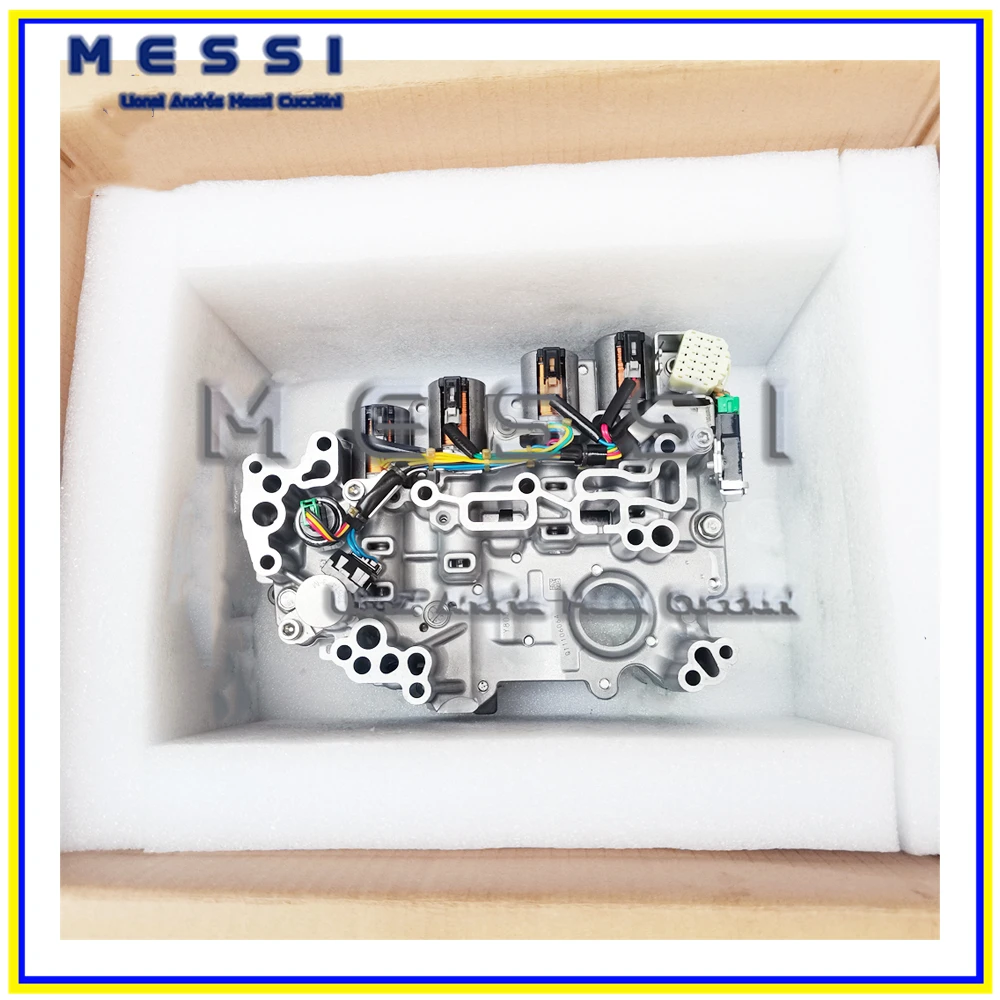 100% новый корпус клапана трансмиссии JF015E RE0F11A CVT с соленоидами для Nissan Sentra Note Versa
