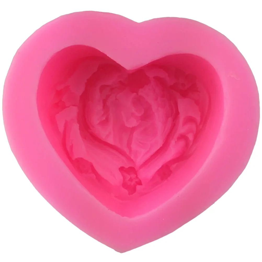 

Heart Fondant Silicone Cake Mold Chocolate Mold Creative Tool