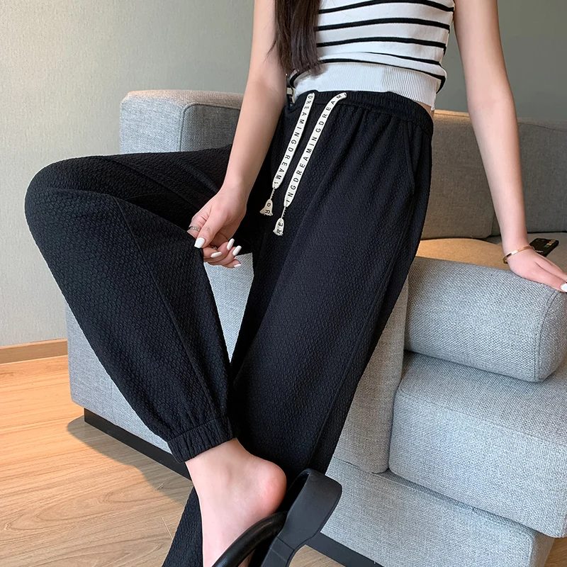 wide leggings pant for women Oversize Cargo Bloomers Harem Sweatpants Traf Harajuku Korean Fashion Y2k Pants Aesthetic 2022