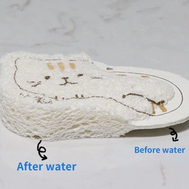 Необычная Милая губка чистящая щетка впитывающие приспособления для мытья