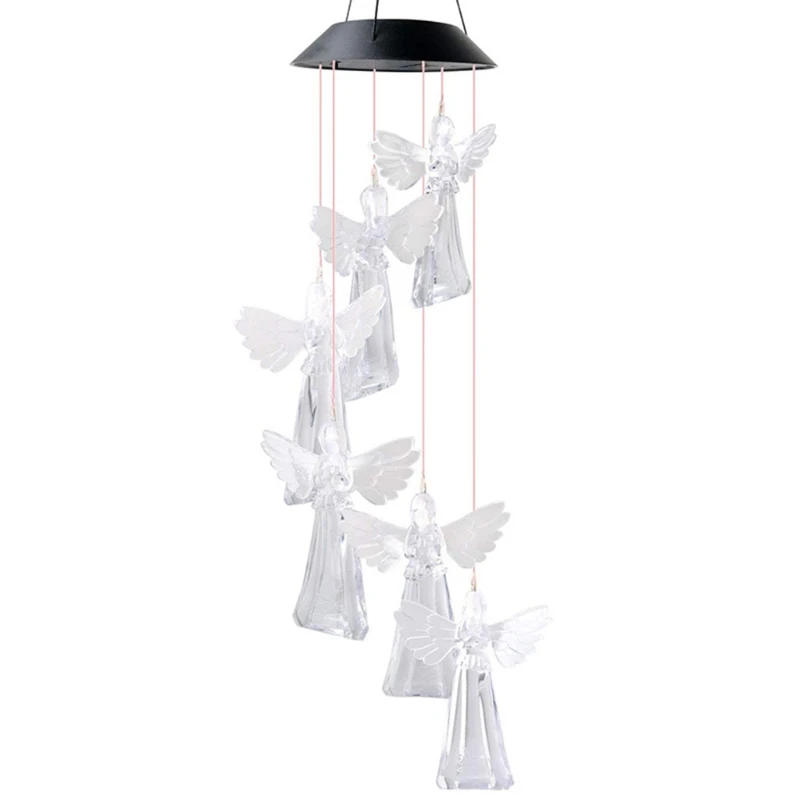 

Элегантный настенный декоративный фон с изображением ангела на солнечной батарее, украшение для улицы, садоводства, дома, гостиной, улицы, д...