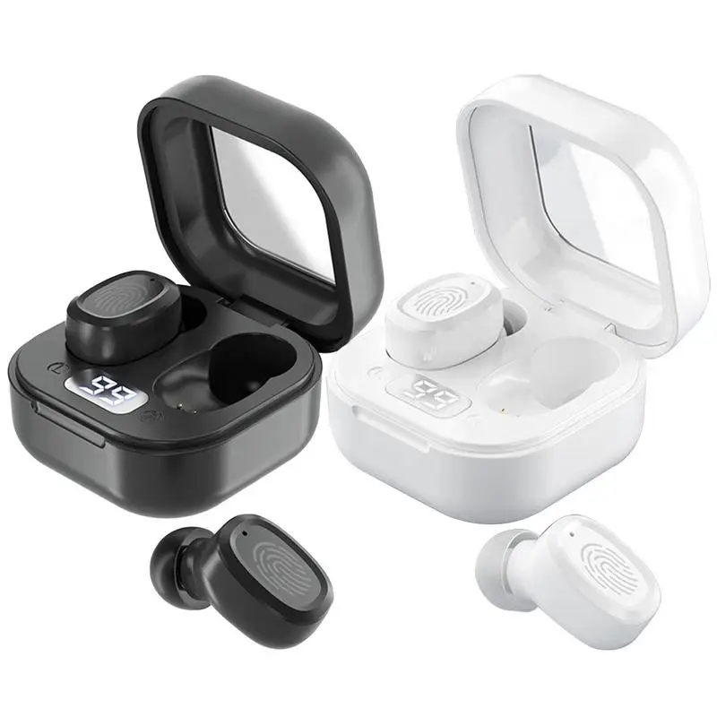 

Mini In Ear Headphone Business In Ear Earbuds Wireless LED Digital Display Earphone Sports Headphones for Running Hiking Cycling