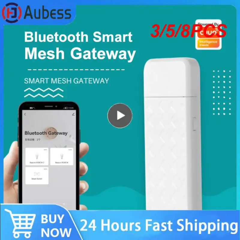 

3/5/8PCS 128 Sub-devices Mesh Gateway Diy Smart Mesh Bridge App Control Remote Control Bridge Indoor