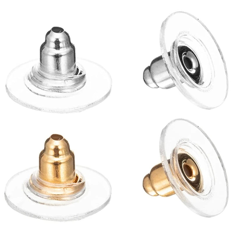 

200Pcs Earring Backs,Back Earrings Fishhook Earring Backs For Droopy Ears Earring Backs Earring Backs For Heavy Earring