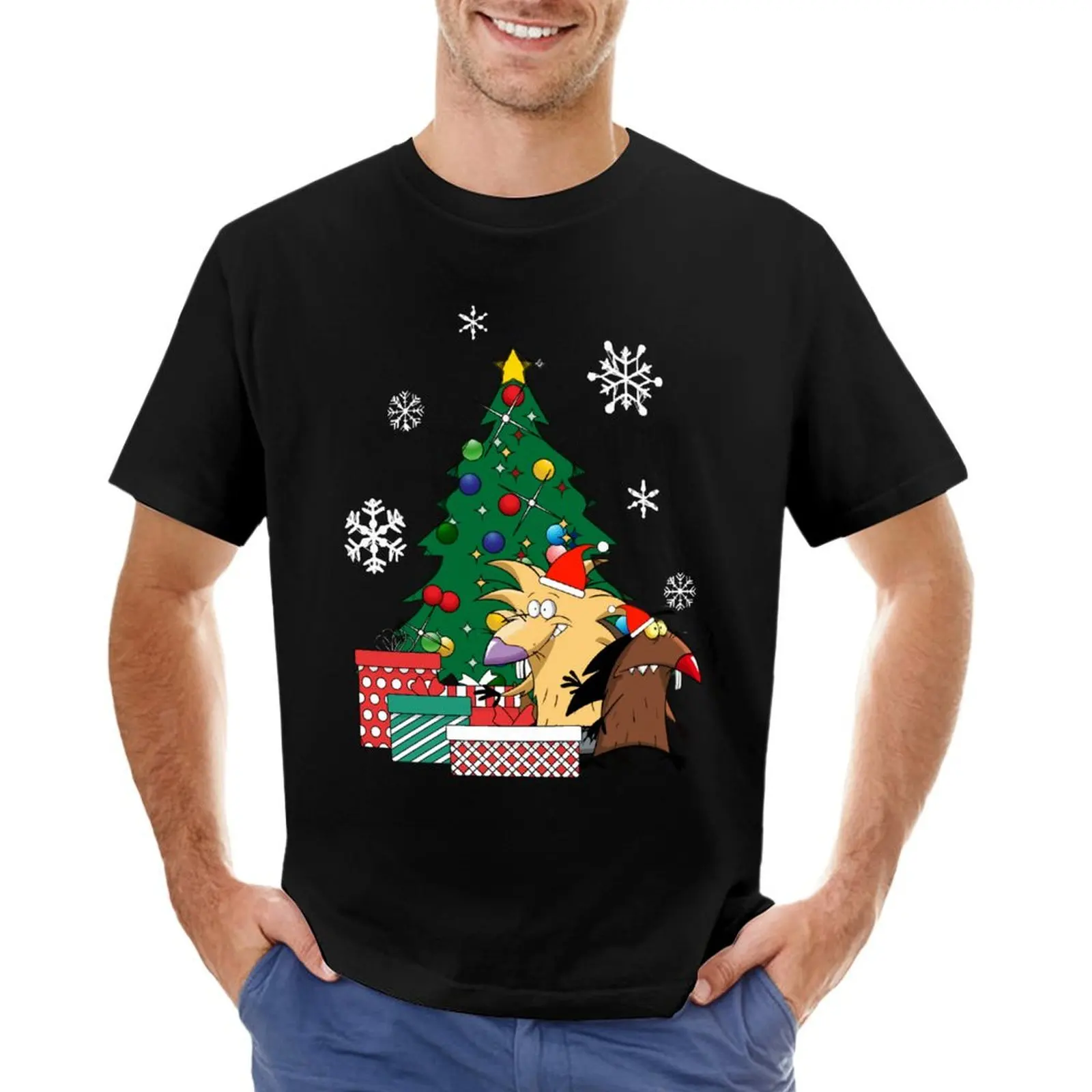 Подарки для мужчин злые мультфильмы ТВ сериал биверы графика фаната футболки