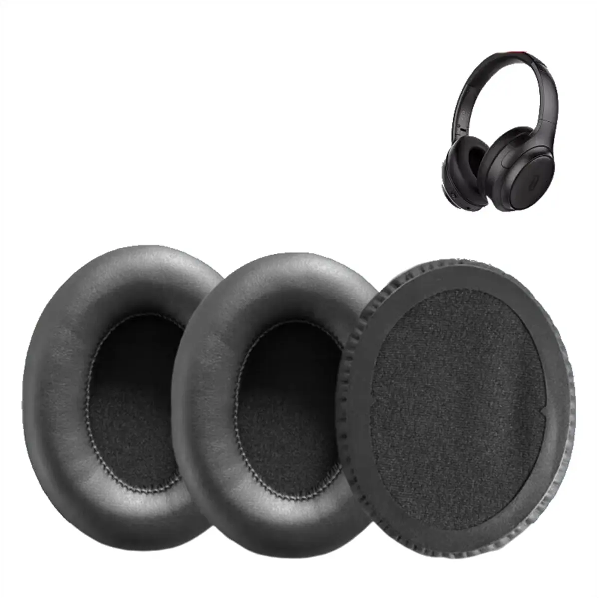 Фото Сменные амбушюры DT1064 Mon.Ear для наушников BH060: высокоплотные амбушюры из пены с эффектом памяти, чехлы для наушников №3