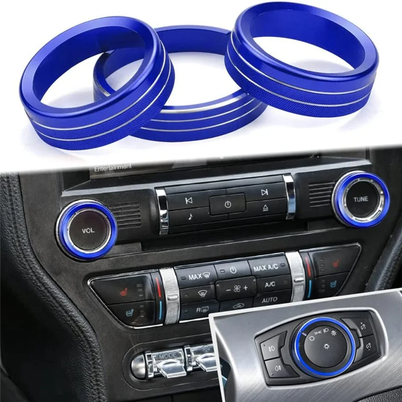 

3 шт., кнопки регулировки громкости для Фар Ford Mustang 2015-2021