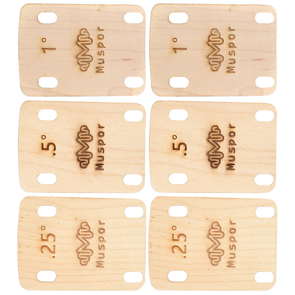 

Guitar Neck Spacer Accessories Parts Heightening Gasket Wood Bass Shims Plate Thickness Joint