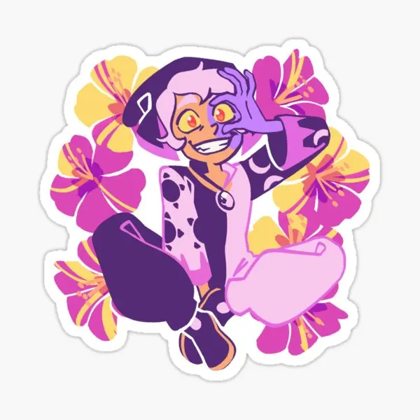 

Коллекционная цветочная коллекция 5 шт. наклеек для комнаты домашние детские настенные украшения для автомобиля чемодан искусство Милая го...