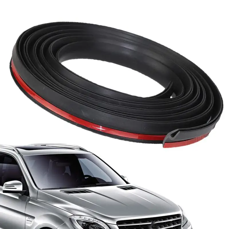 

Windshield Seal Strip Weather Stripping Rubber H Type Reduce Noise Smooth Surfaces Sealing Strip Car Interior Accessories For