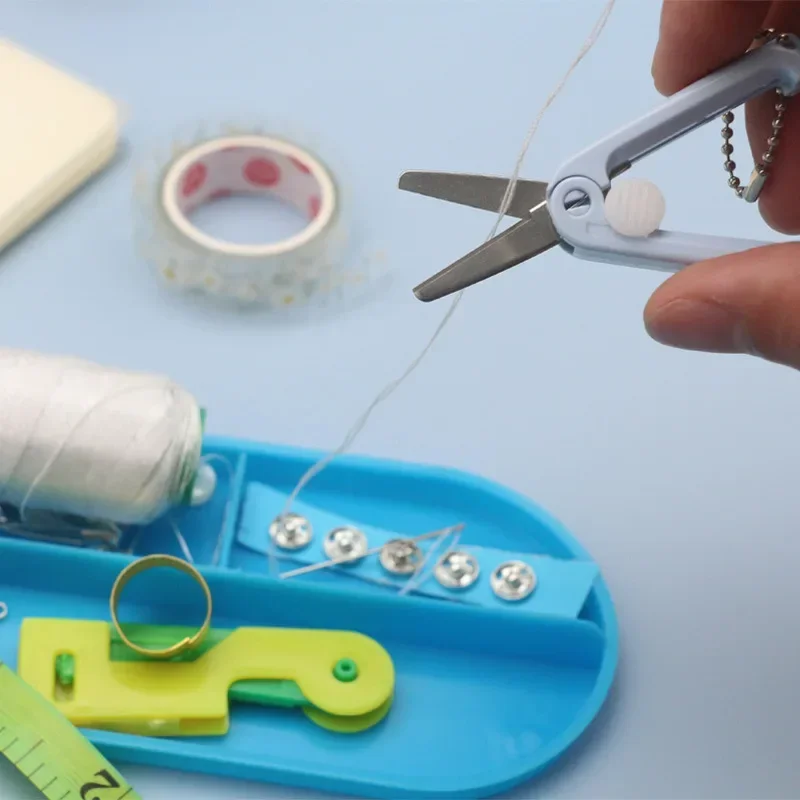 Мини-портативные складные ножницы из нержавеющей стали