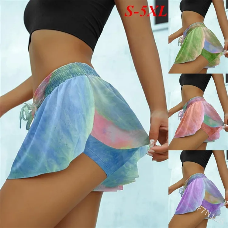 

Женские шорты NORMOV, юбка, шорты для бега, быстросохнущая поддельная юбка, сексуальные спортивные шорты для тренажерного зала и тренировок, но...