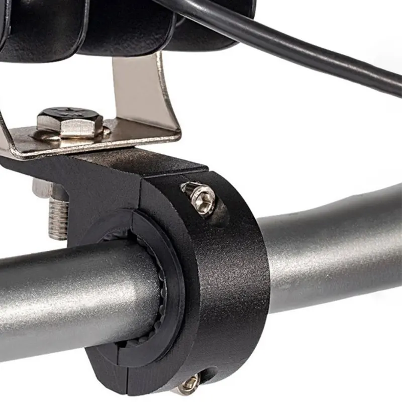 

1pcs Car Motorcycle Headlight Clamps Brackets Tube Clamp Kit For Motorcycle Light Mount New 2021