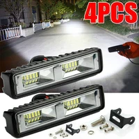 led headlights 12 24v for auto motorcycle truck boat tractor trailer offroad working light 36w led work light spotlight