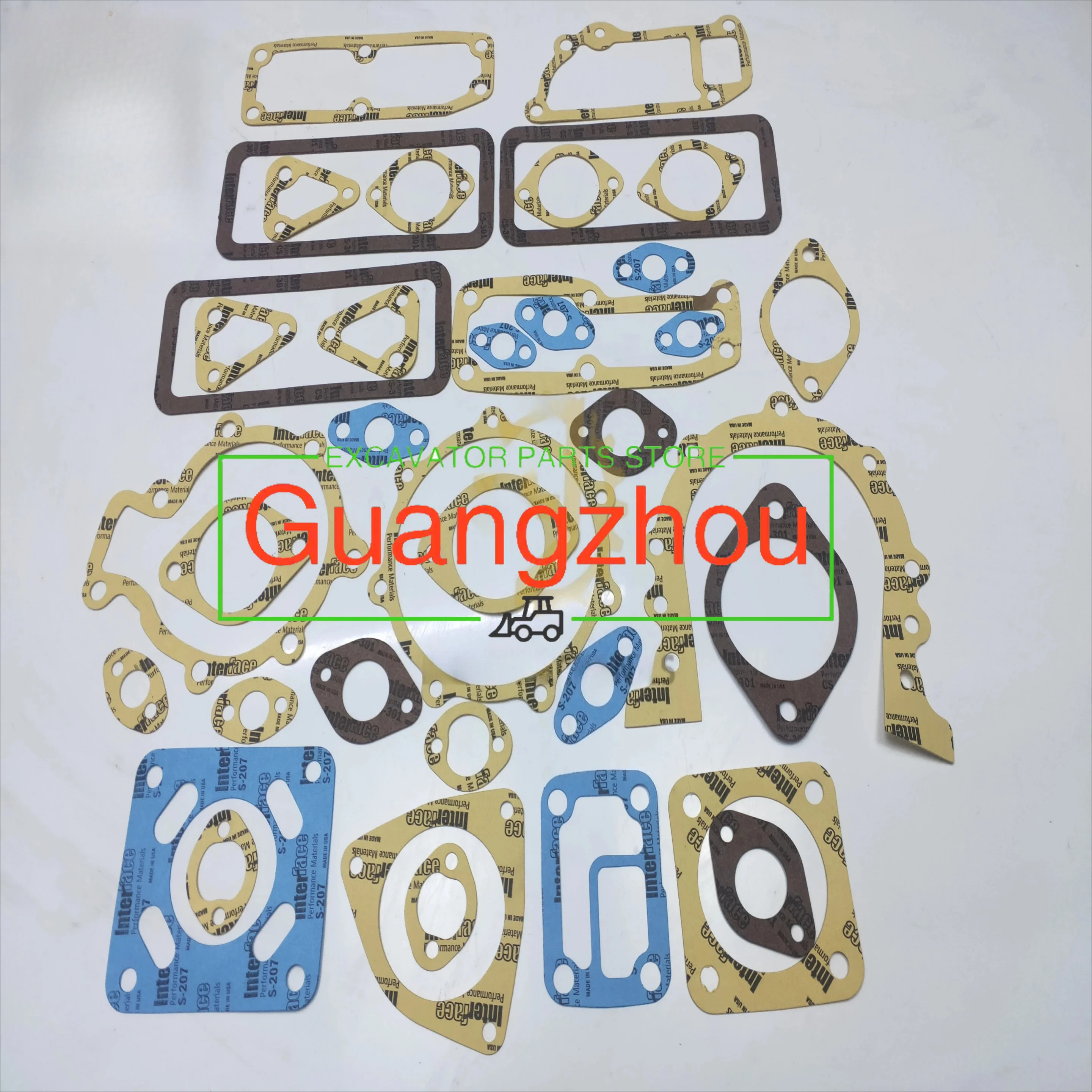 Фото Комплект полных прокладок DH130 DH150 DH215 DH220 DB58T DB58 DB58TIS для экскаваторов DAEWOO DOOSAN №3