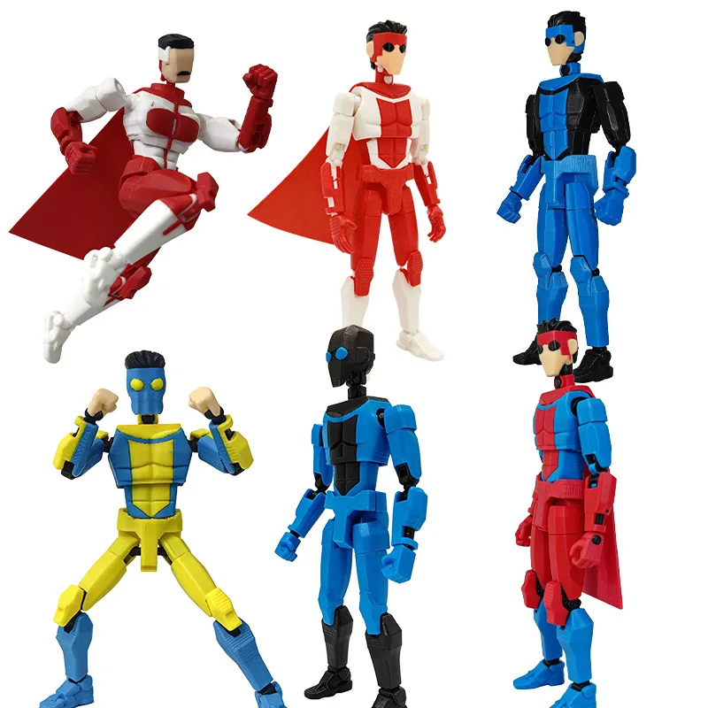 Фото Коллекционная фигурка Дэрила Диксона 9L3D Invincible Slayer Lucky13, многосуставная модель-игрушка Titan13, подарки на день рождения T13 №2