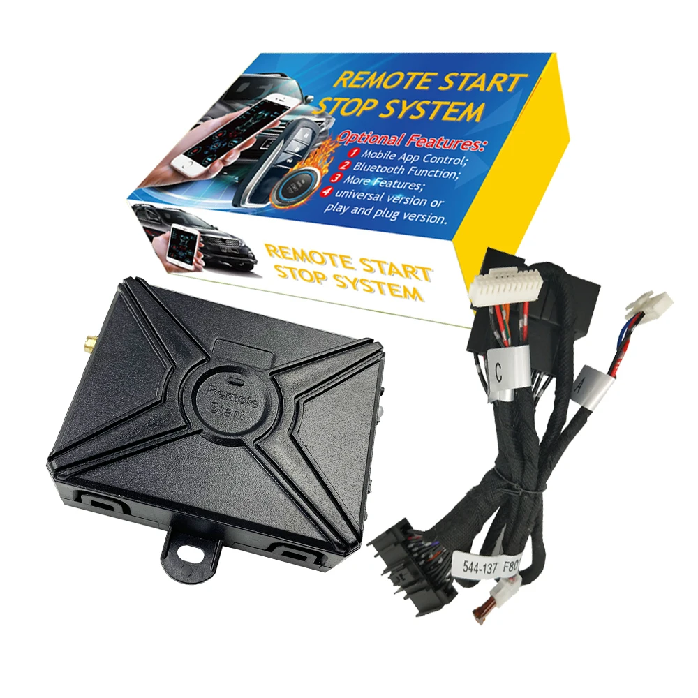 

Прямая поставка, Автомобильная сигнализация с дистанционным запуском, новинка, «сделай сам», дистанционное пусковое устройство, подключи и...