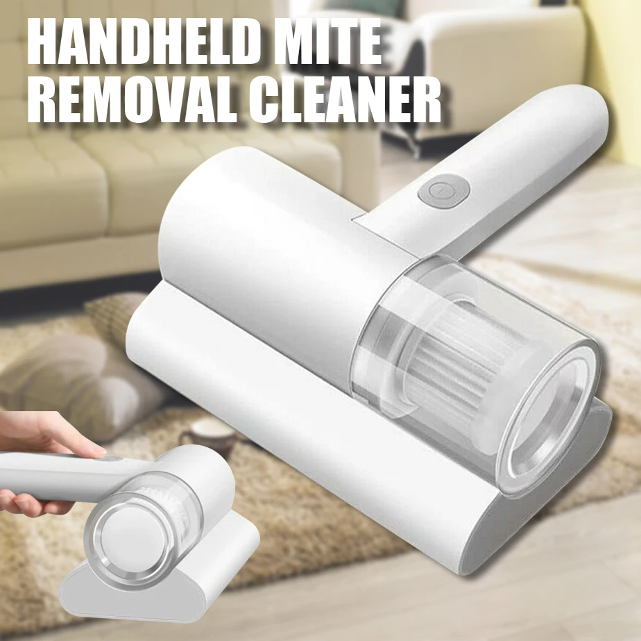 

Handheld Ultraviolet Mite Removal Vacuum Cleaner+Replace Filter Element Rechargeable Dust Mites Cleaning Machine for Sofa Bed