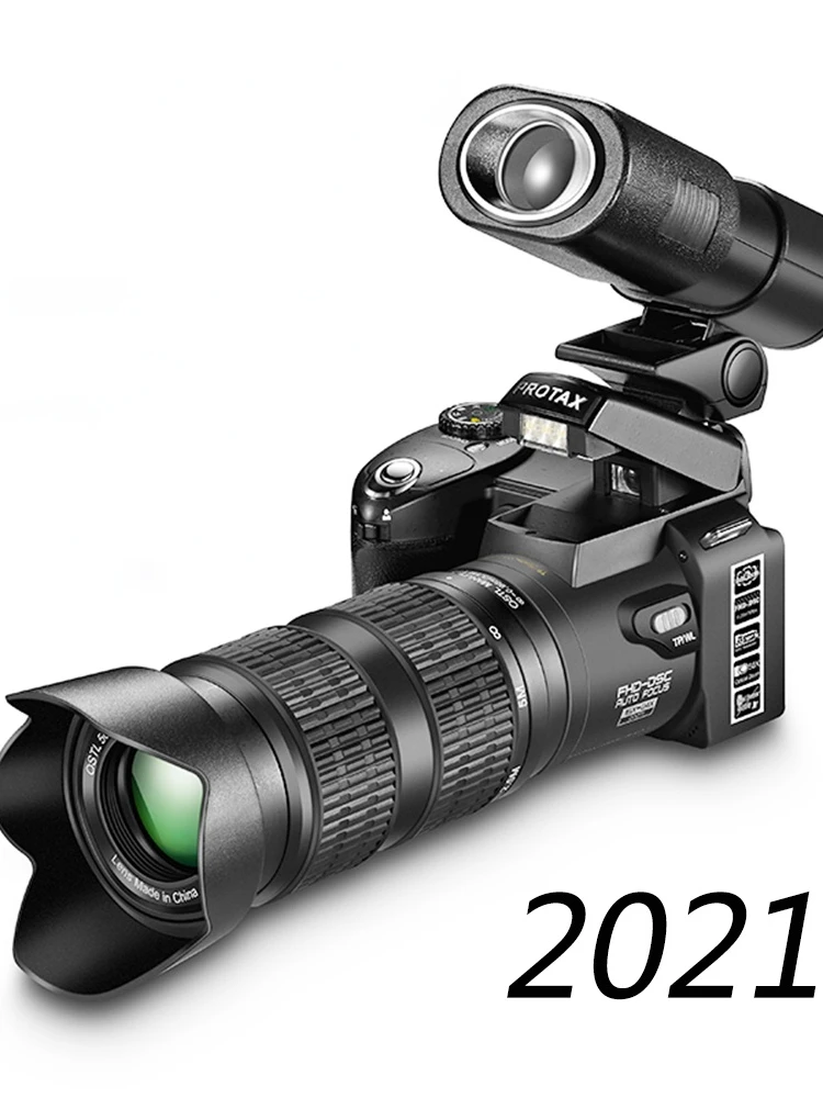 Цифровая камера ELRVIKEC HD D7200 PROTAX 33 миллиона пикселей автофокус Профессиональная