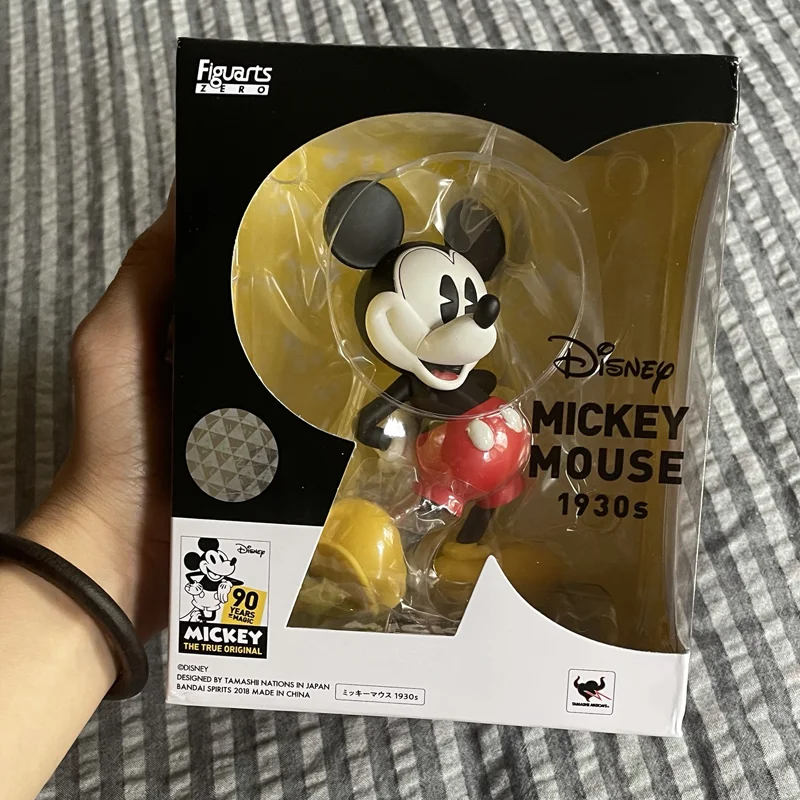 

Статуэтка Минни Микки Маус Disney, милые куклы для детей, аниме экшн-фигурки, модель с орнаментом, детские игрушки, подарки, украшения