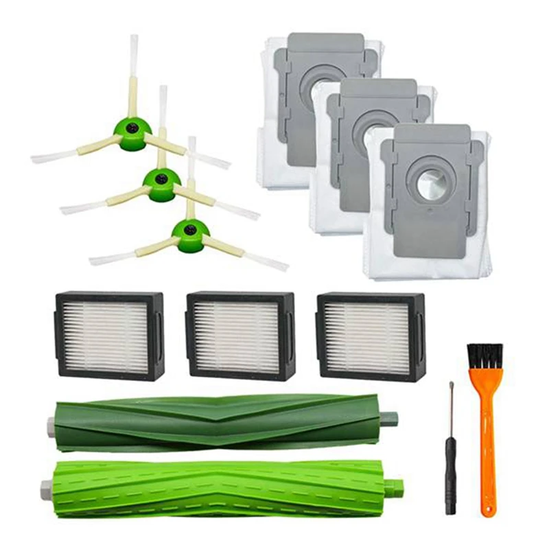 

Dust Bag Rolling Brush Hepa Filter Side Brush For Irobot Roomba I7 E5 E6 E7 Robot Vacuum Cleaner Replacement Spare Parts