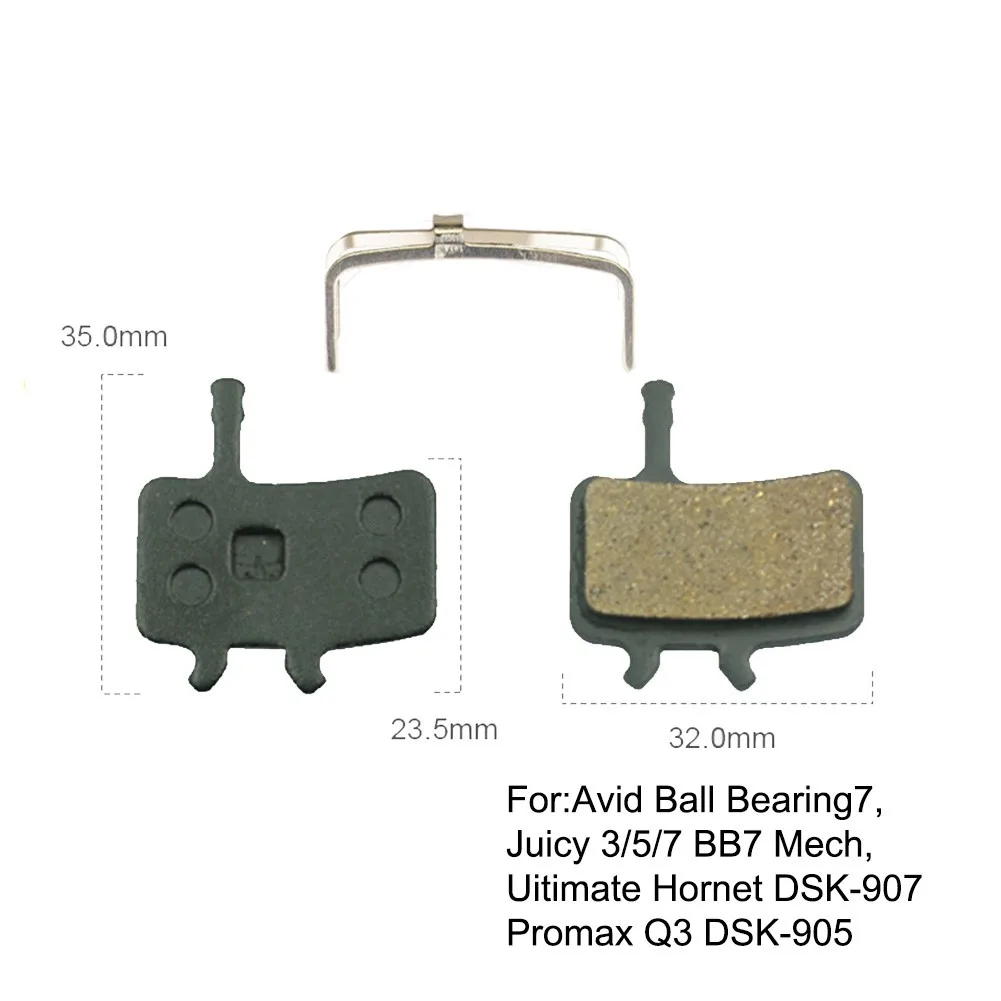 

Cycling BRAKE PADS For AVID BB7 Juicy 3 5 7 Semi-Metal 1pair Components 2021 High Quality Hot New Nice Pratical