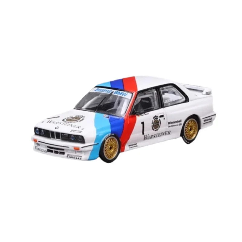 1:64 BMW M3 DTM 1987 Марк Hessel No.1 статическая модель из сплава Детская Коллекция