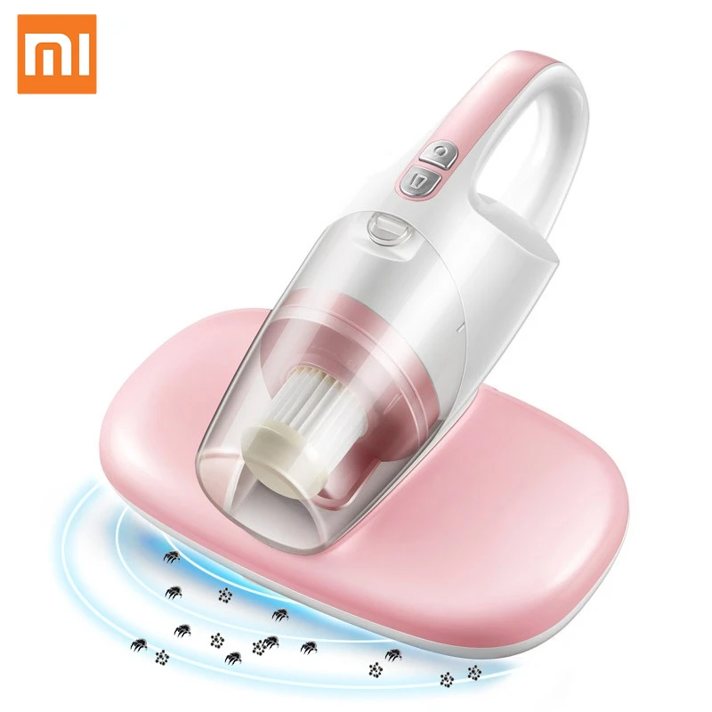 

Портативный Ручной пылесос Xiaomi Mijia, 10000 па, Мощное всасывание, антипылевое средство, удаление клещей, бактерии УФ-стерилизации