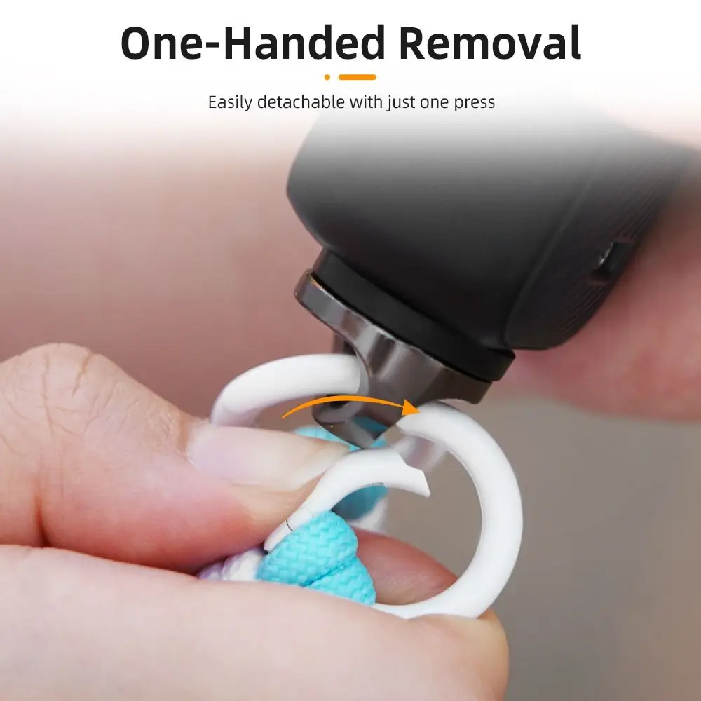 Нейлоновый шейный ремешок с защитой от потери и винтом 1/4 дюйма