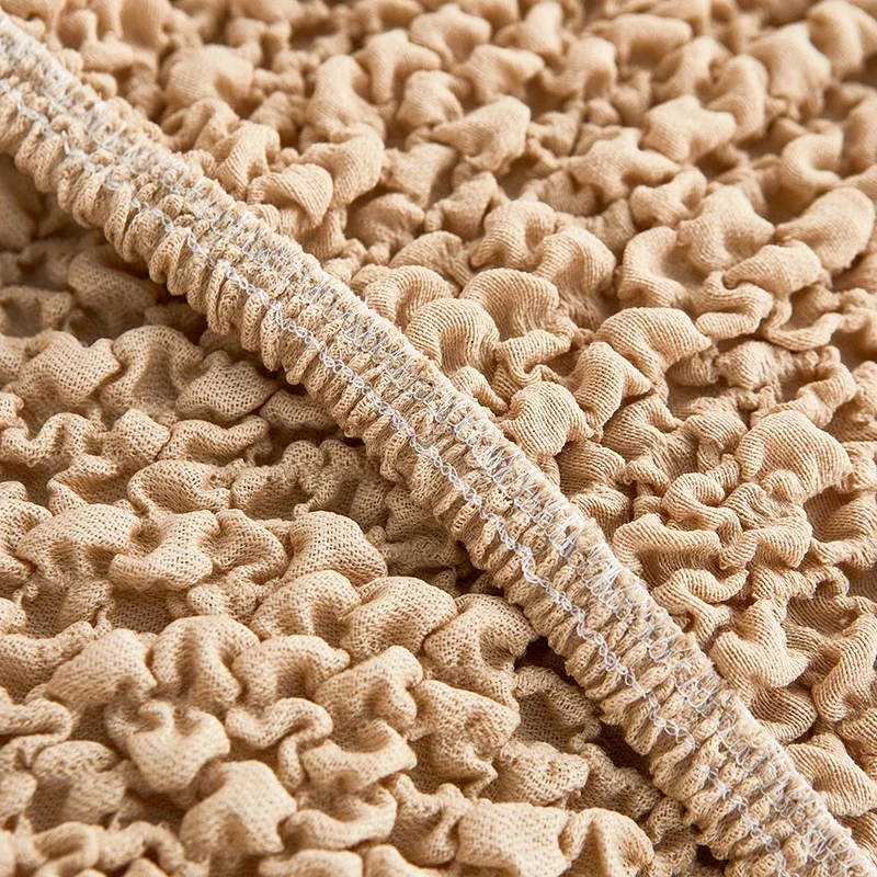 Светоanya морщинистые чехлы для дивана однотонные стула двухместного защита