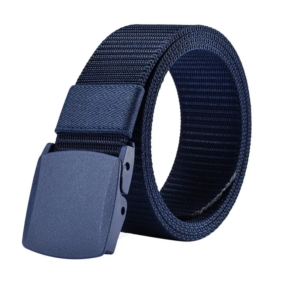 

Thick Men Belt Adjustable Square Buckle Men Lightweight All Match Apparel Accessories Waist Belt Men Gift