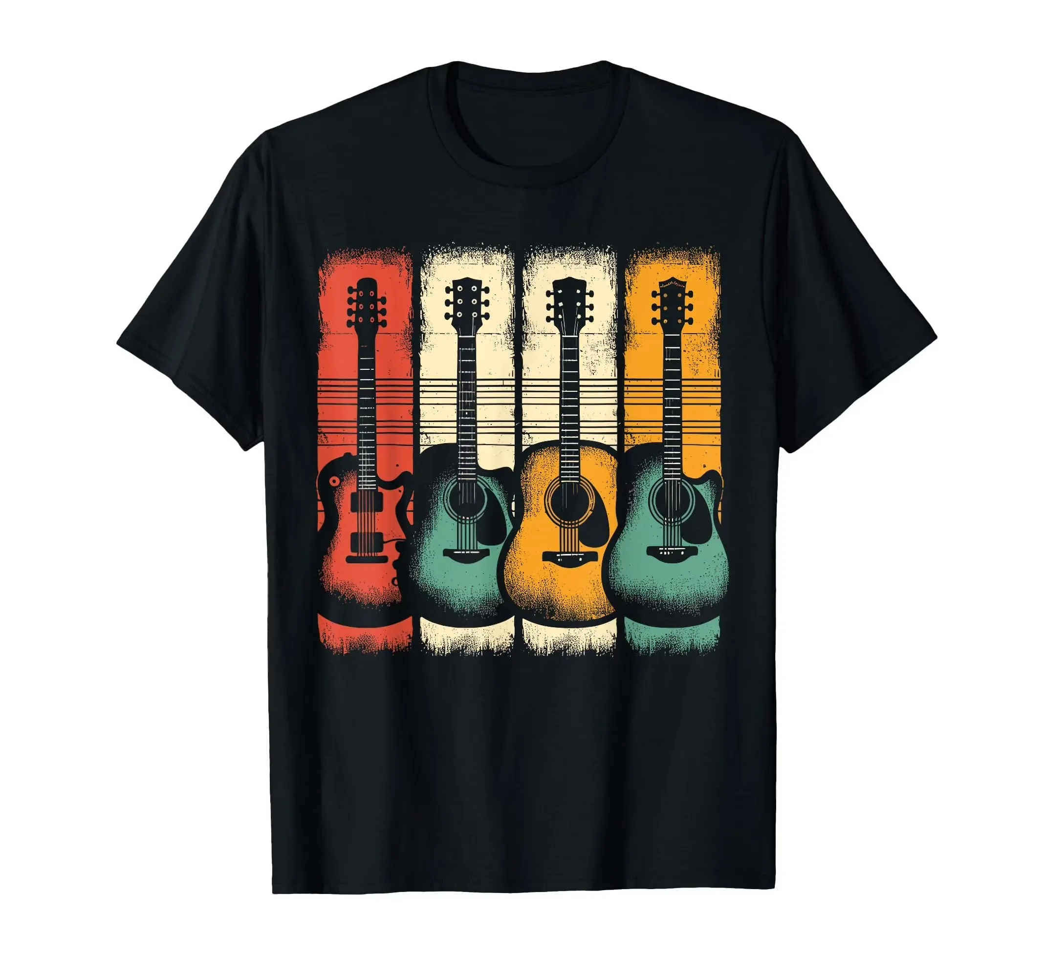 Фото Футболка с графическим принтом Skillet Band Guitar Word Art, дышащая хлопковая футболка с короткими рукавами для мужчин №2