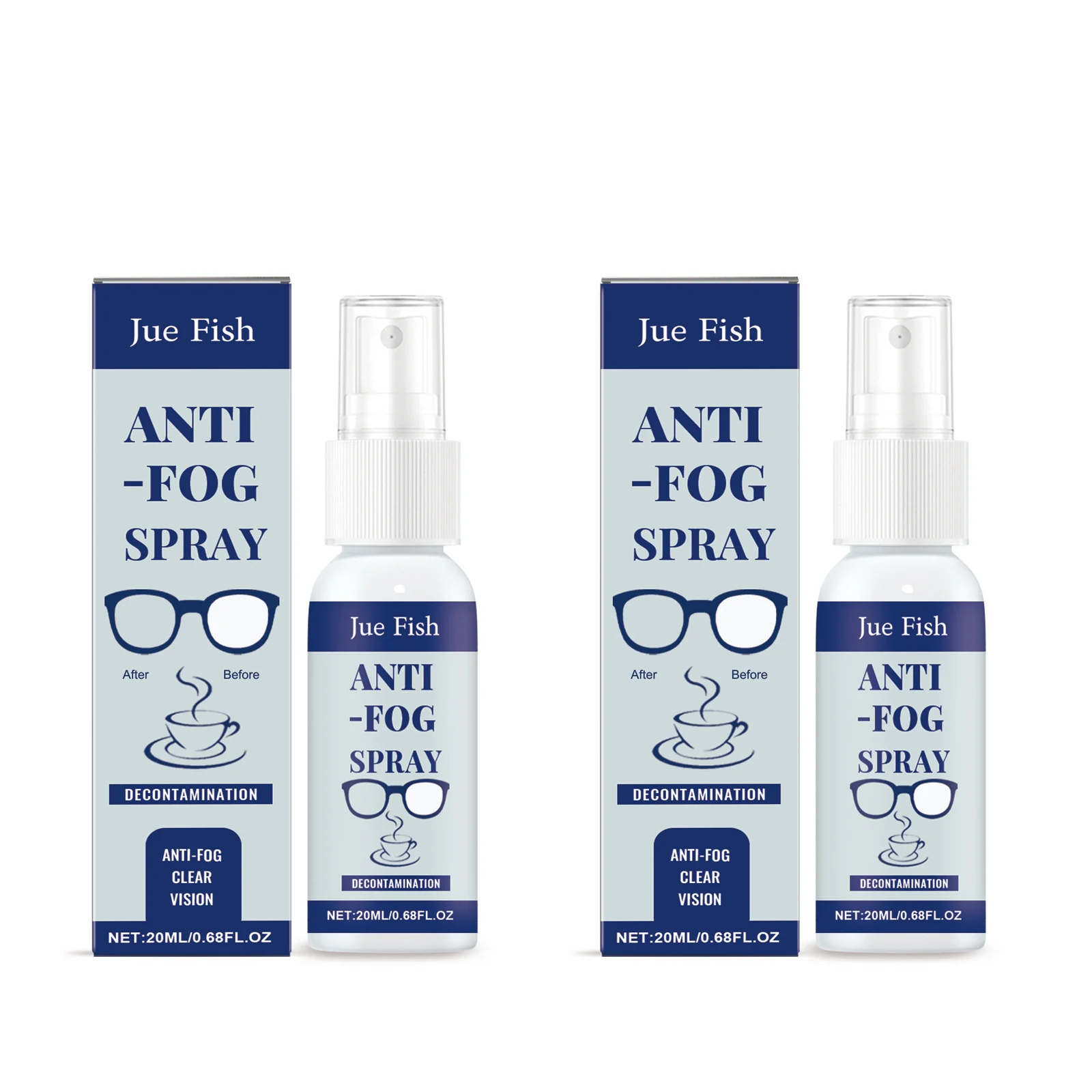 

Жидкость для чистки очков Jue-Fish 20 мл