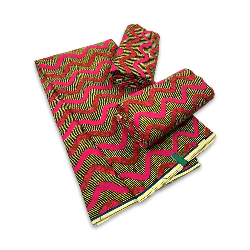 Новейшая ткань премиум-класса с африканским восковым принтом Батик Анкара 6