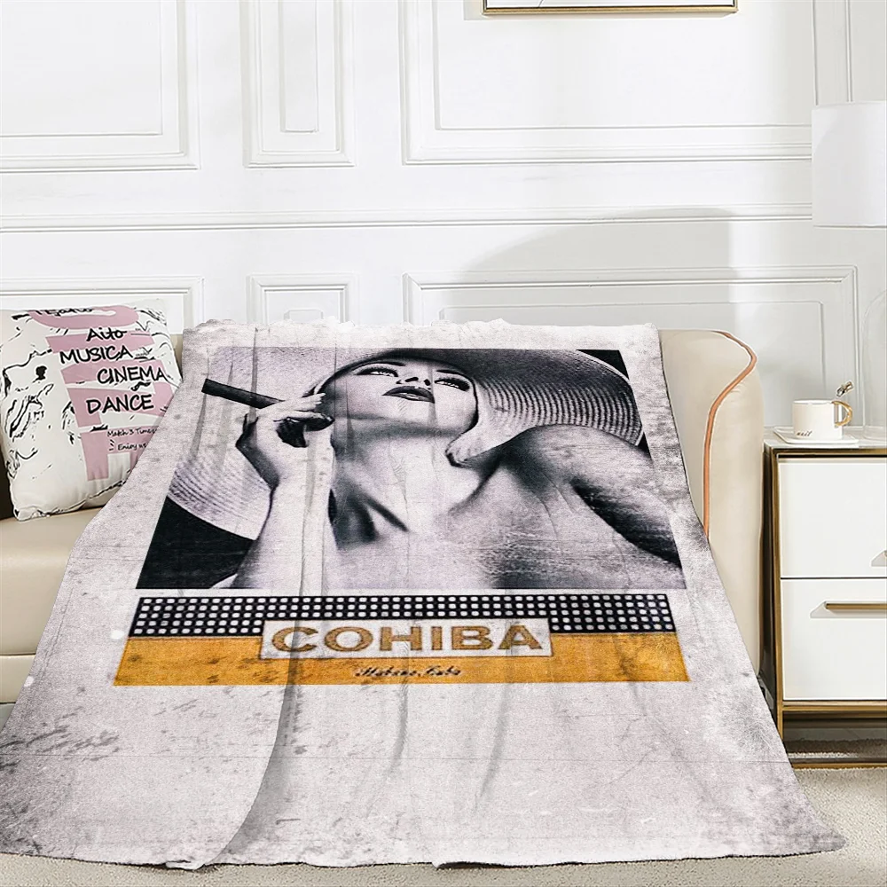 Винтажное Плюшевое Одеяло CohibaS 150 См X 200 Мягкий Коралловый Флис Декоративное